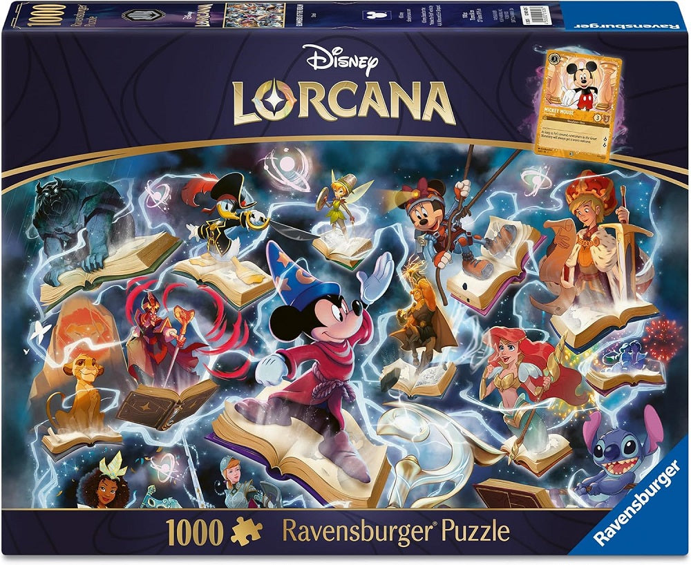 Disney Lorcana Glimmers of the Realm: Steel- 1000pc Puzzle