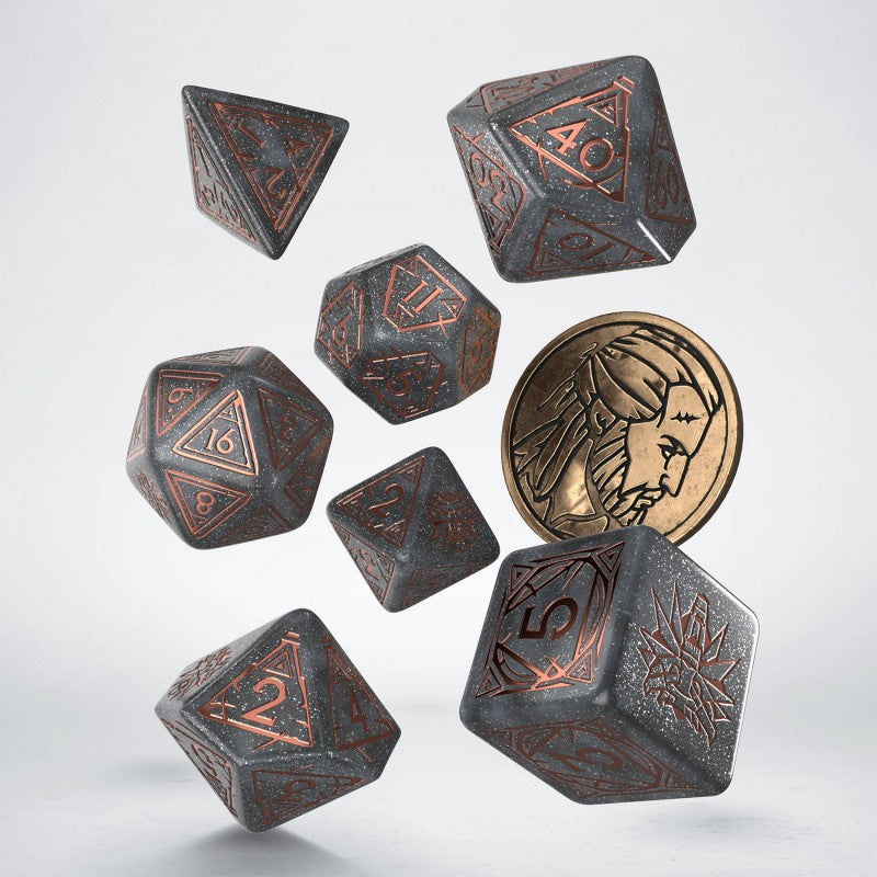Witcher Dice Set - Geralt Price of Neutrality