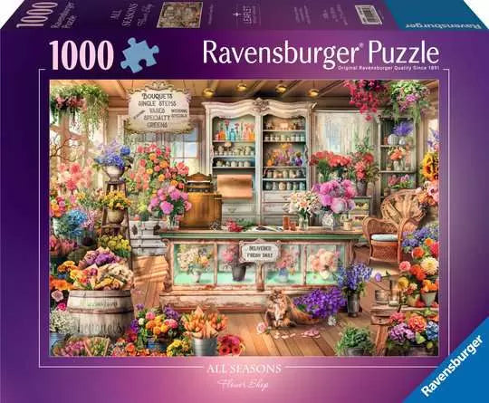 All Seasons Flower Shop- 1000pc puzzle