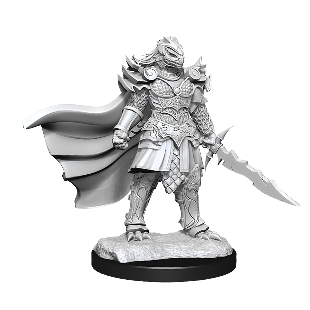 D&D Unpainted Miniatures: Wave 15: Female Dragonborn Fighter