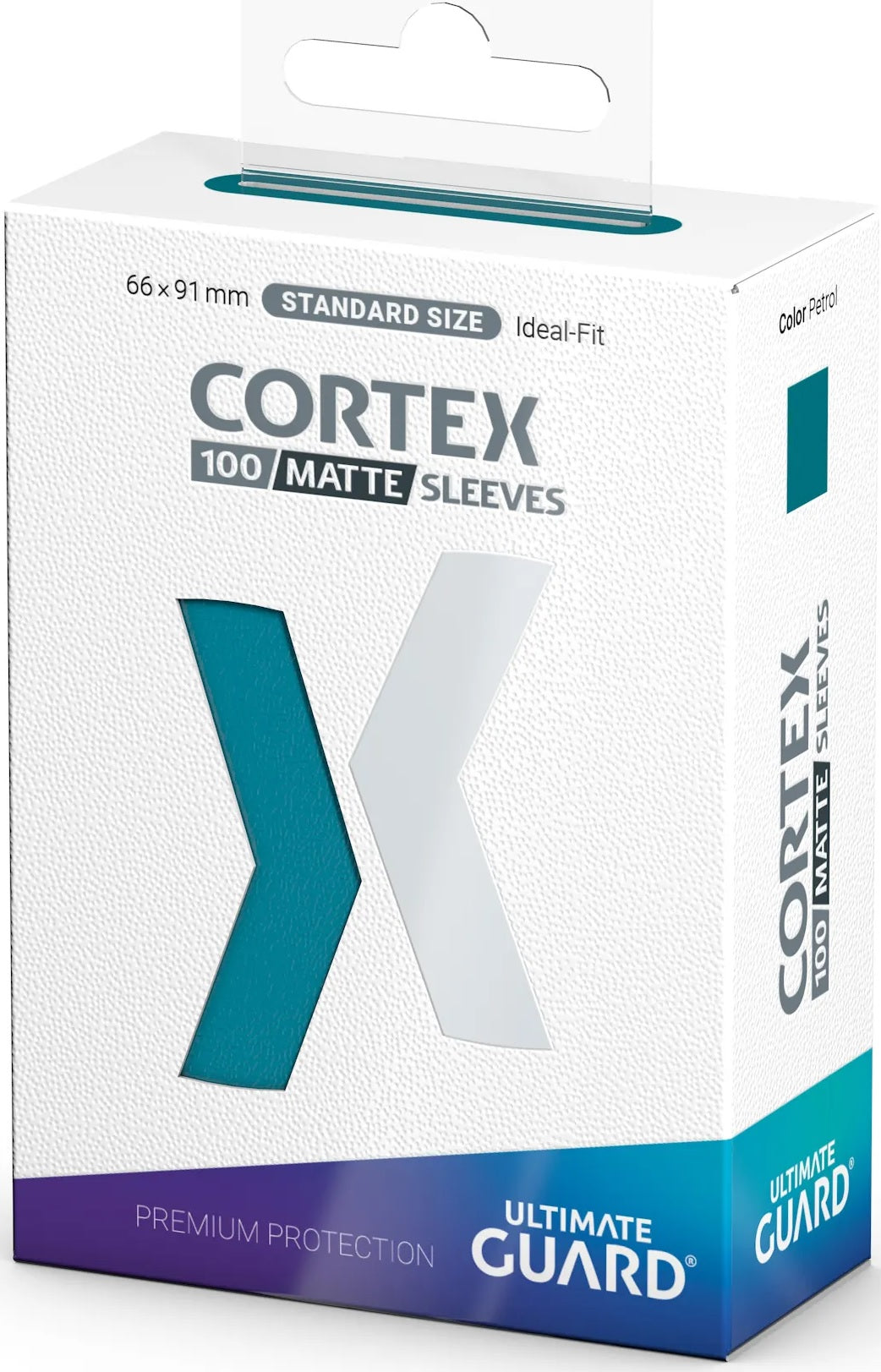 UG Sleeves- Cortex, Matte Petrol (100ct, Standard Size)