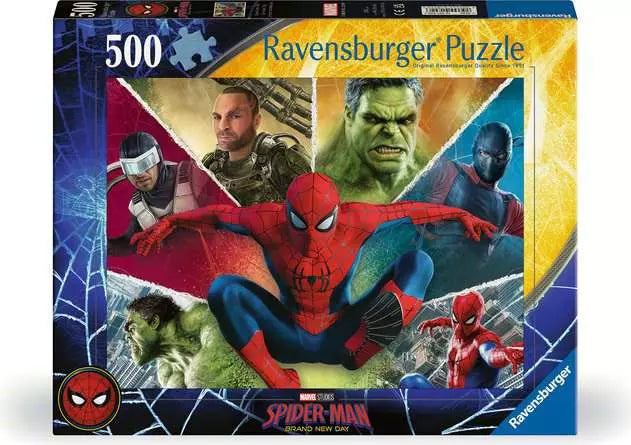 Spider-Man Brand New Day- 500pc Puzzle