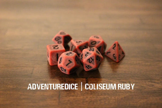 Coliseum Ruby Dice Set