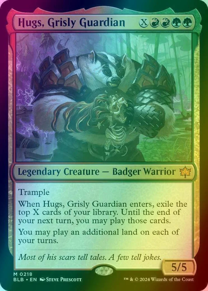 Hugs, Grisly Guardian