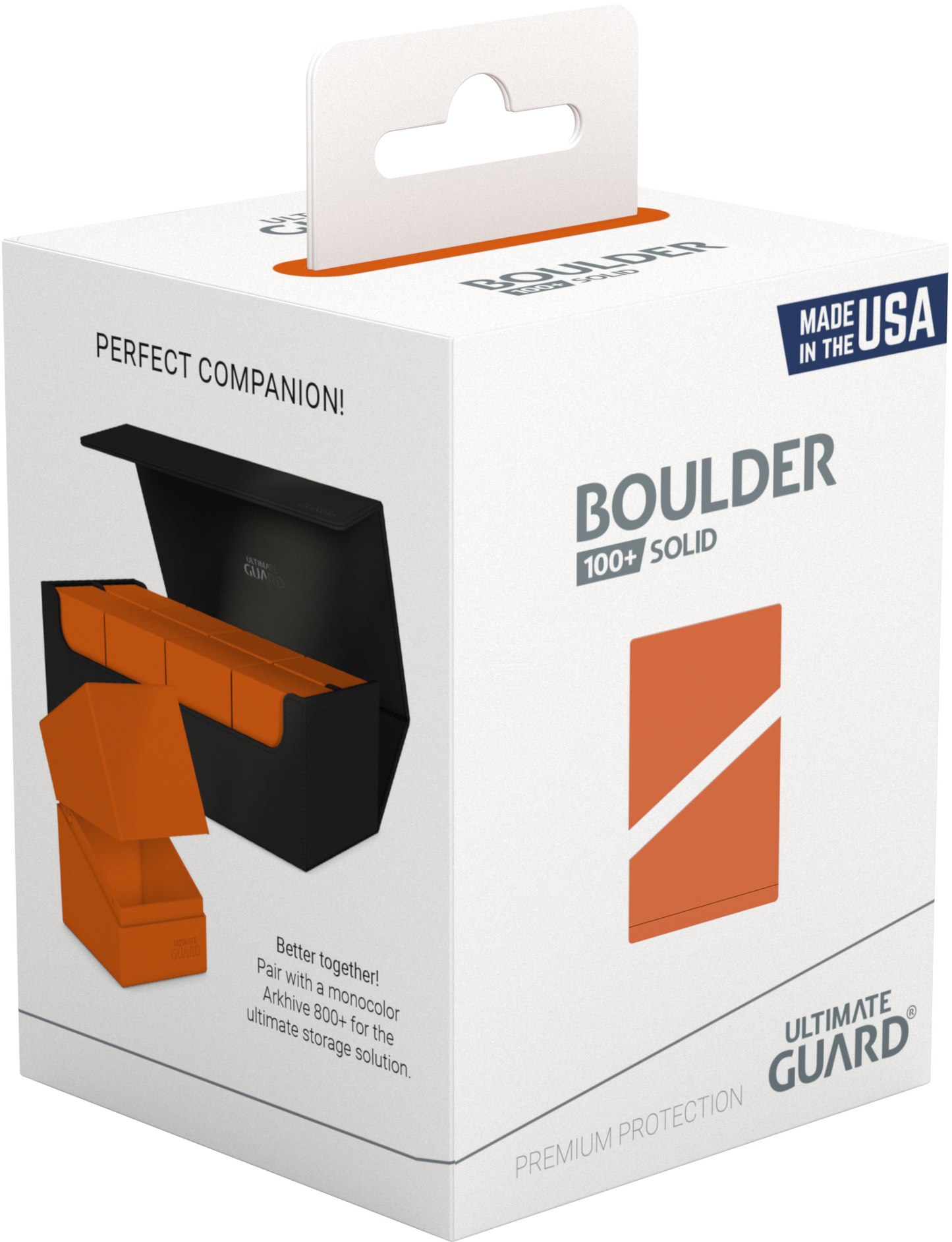 Ultimate Guard Deck Case Boulder 100+ Orange