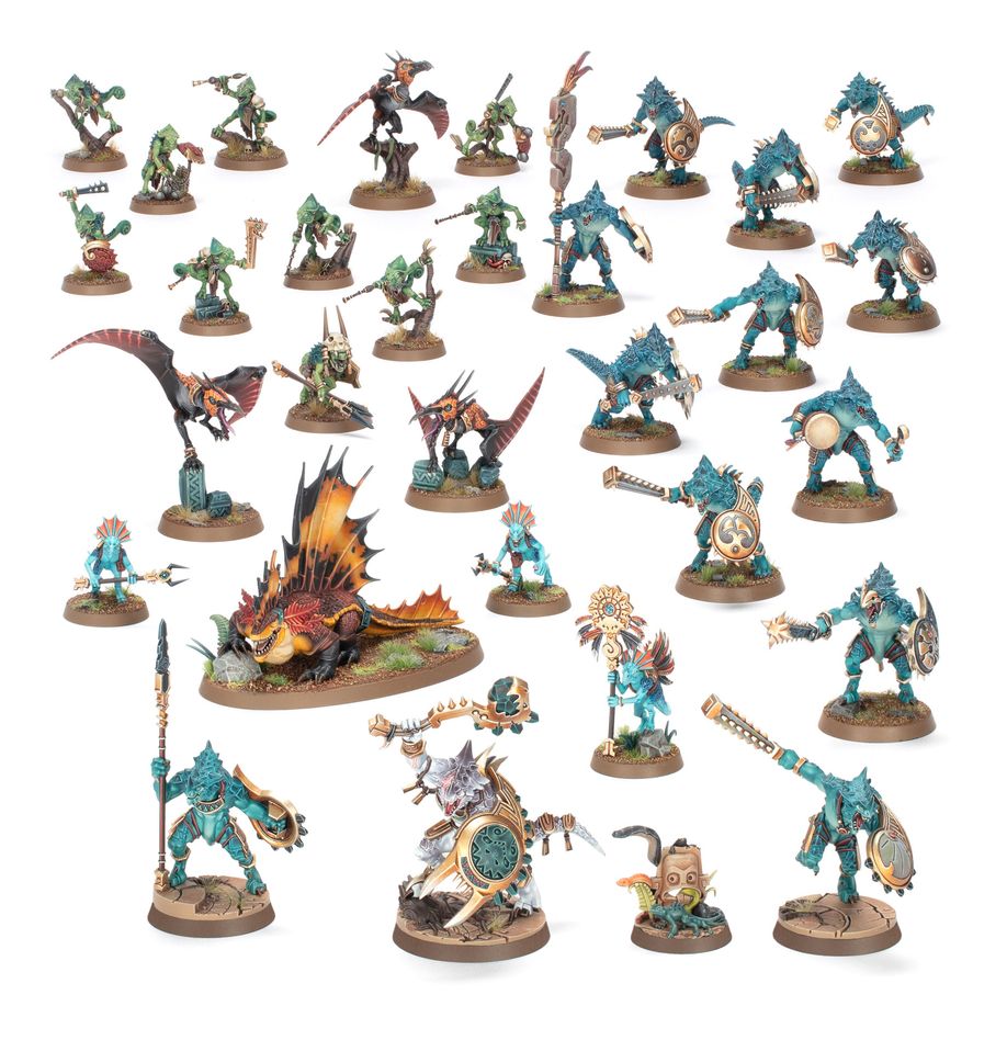 Spearhead: Seraphon - Sunblooded Prowlers