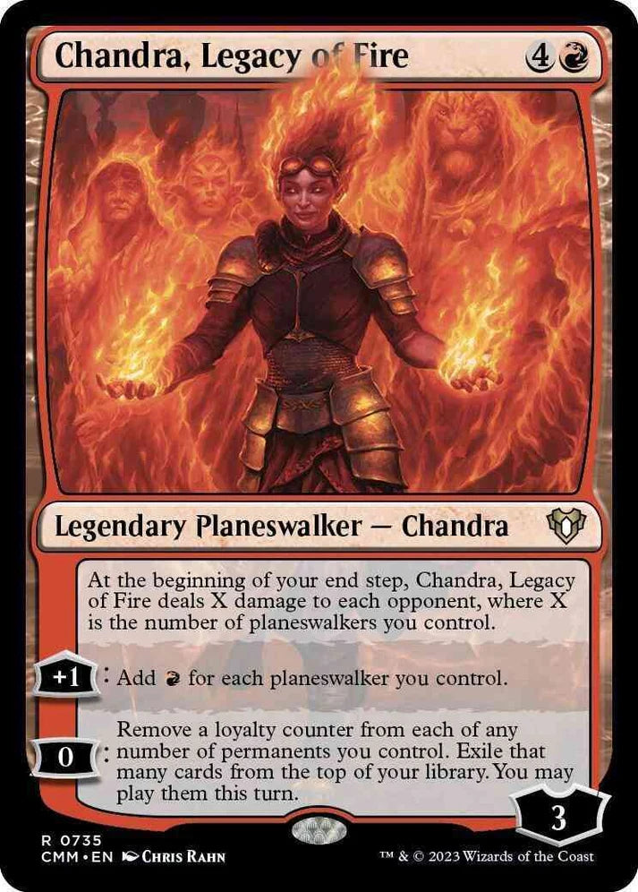 Chandra, Legacy of Fire