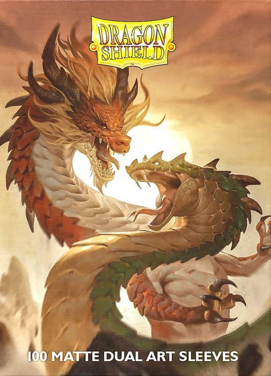 Sleeves: Dragon Shield Matte Dual Art - Wood Snake 2025 (100)