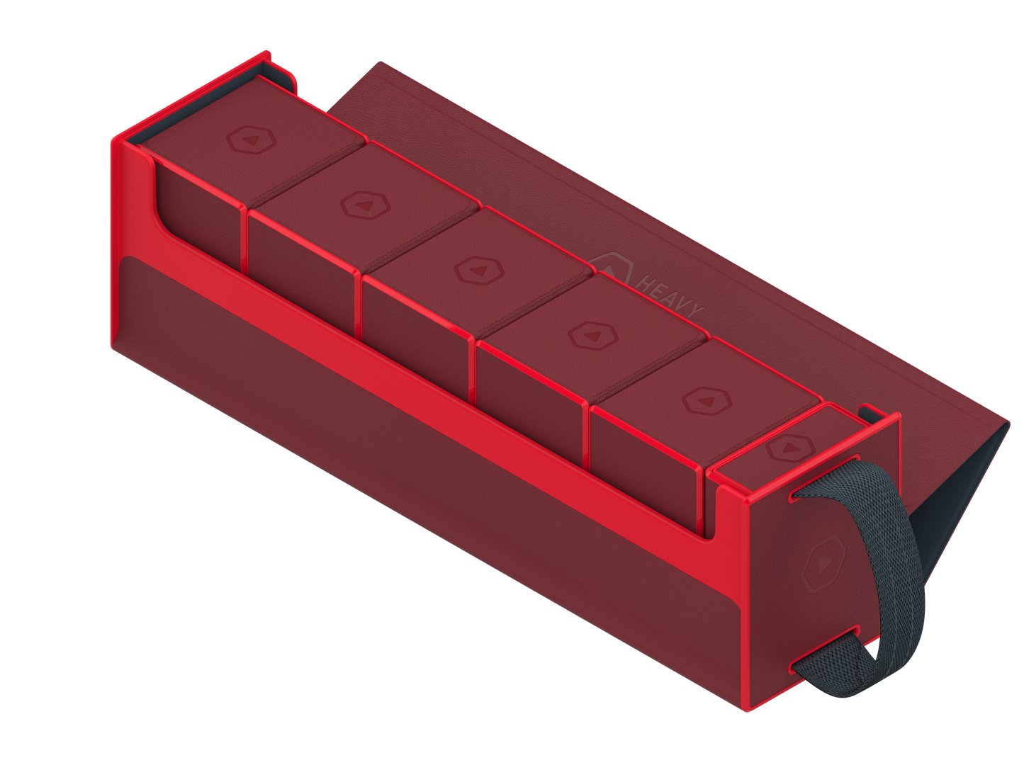 RFG Deckbox Carrier 500 DS: Barbarian Red