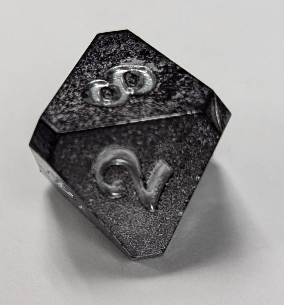 Die Hard Dice: Shadowlance With Silver 7pc RPG Set