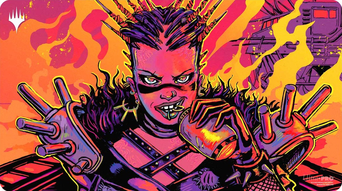 UP Playmat- MTG 2025 Multiplanar Race Set Borderless Racer 4