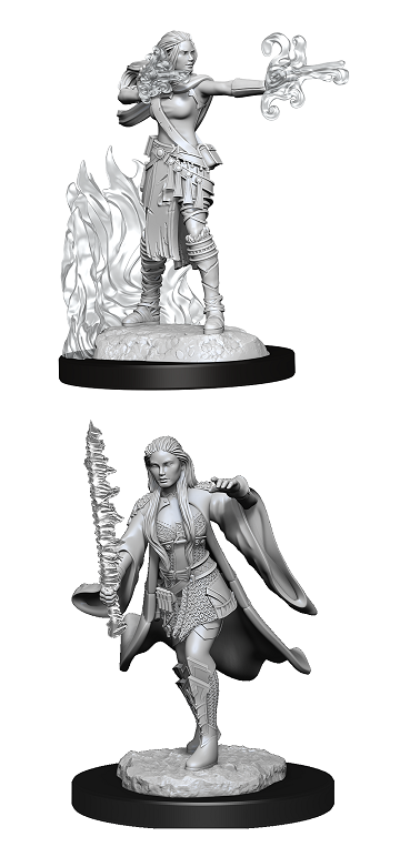 D&D Unpainted Minis: Wave 13: Female Warlock/Sorcerer