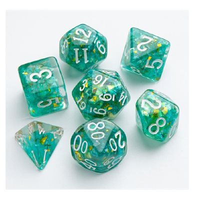 Candy-like Series: Mint - RPG Dice Set