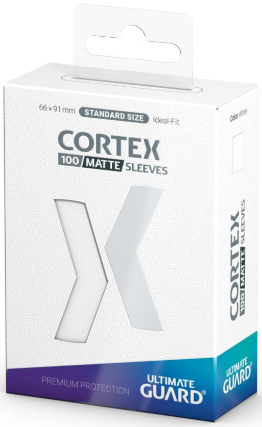 UG Sleeves- Cortex, Matte White (100ct, Standard Size)