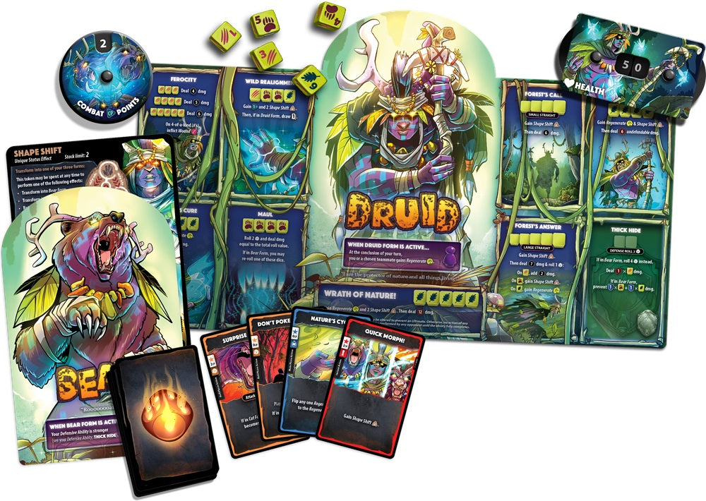 Dice Throne Hero Pack: Druid
