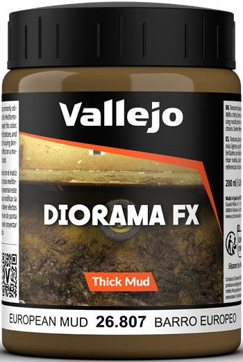 Vallejo: Diorama Textures: European Mud (200ml)