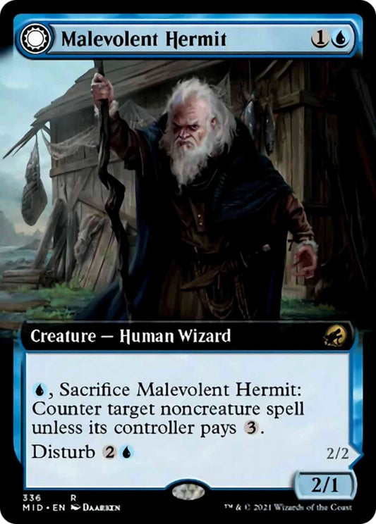 Malevolent Hermit //Benevolent Geist