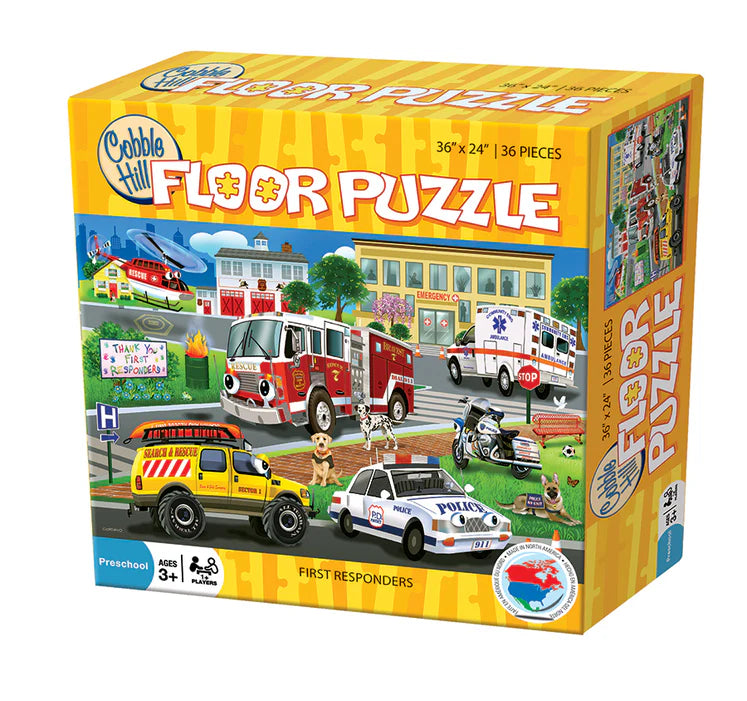 First Responders - 36pc Floor Puzzle