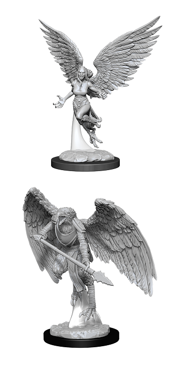 D&D Unpainted Minis: Wave 11: Harpy and Aarakocra
