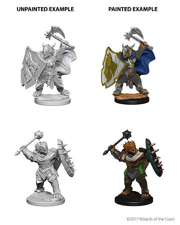 D&D Unpainted Minis: Wave 4: Male Dragonborn Paladin