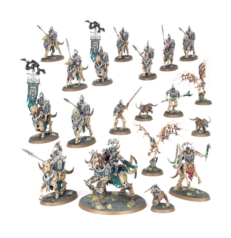 Spearhead: Ossiarch Bonereapers - Kavalos Vanguard