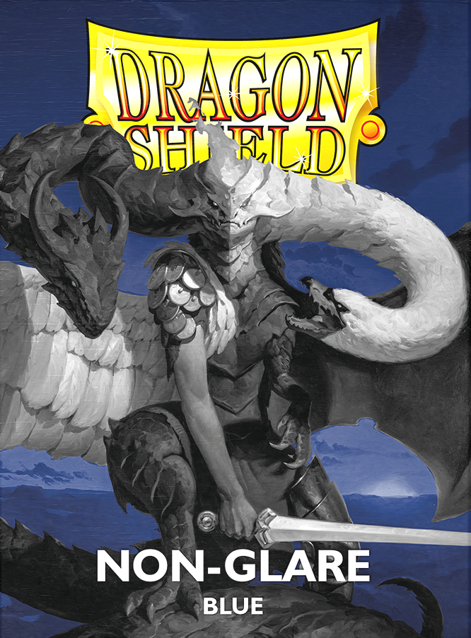 Sleeves: Dragon Shield Matte Blue Non-Glare (100)