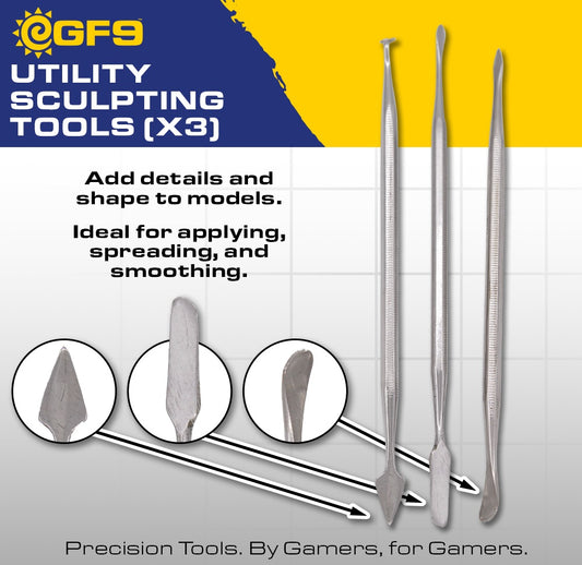 Hobby Tools: Utility Sculpting Tools 3ct