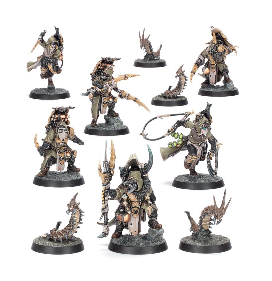 Necromunda - Ash Waste Nomads: Sha'dar Hunters and Arthromite Spinewyrms