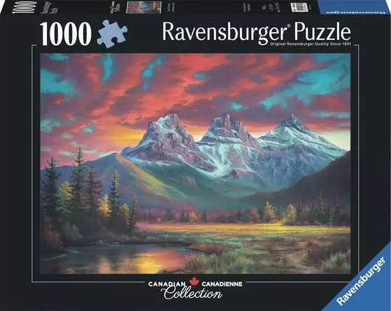 Alberta's Three Sisters- 1000pc puzzle