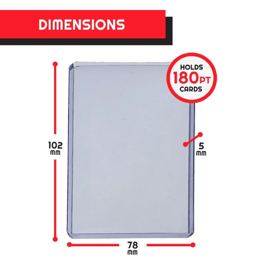 ER Thick Topload Card Holder 180pt 10Pk