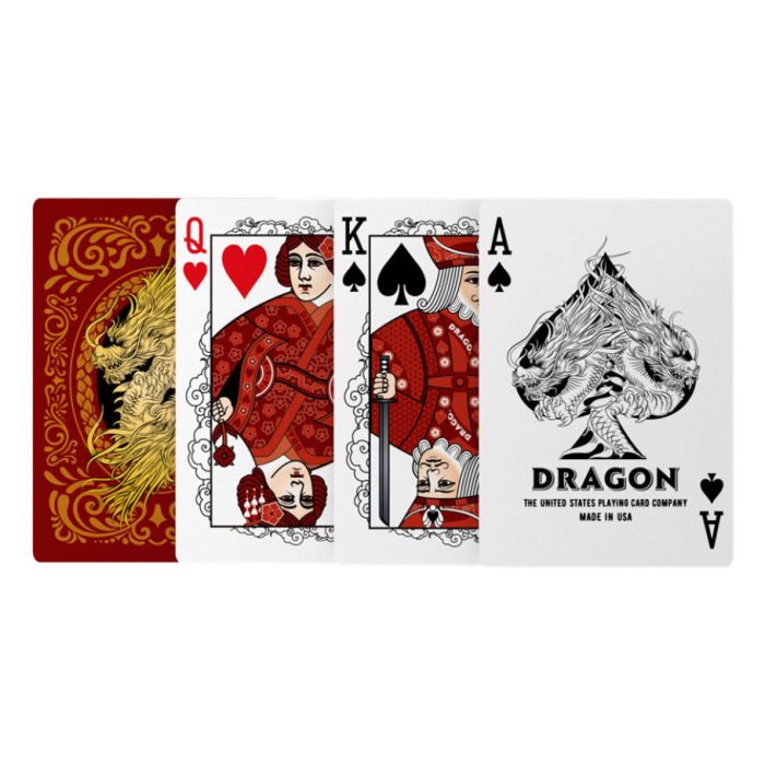 Bicycle Cards- Red Dragon