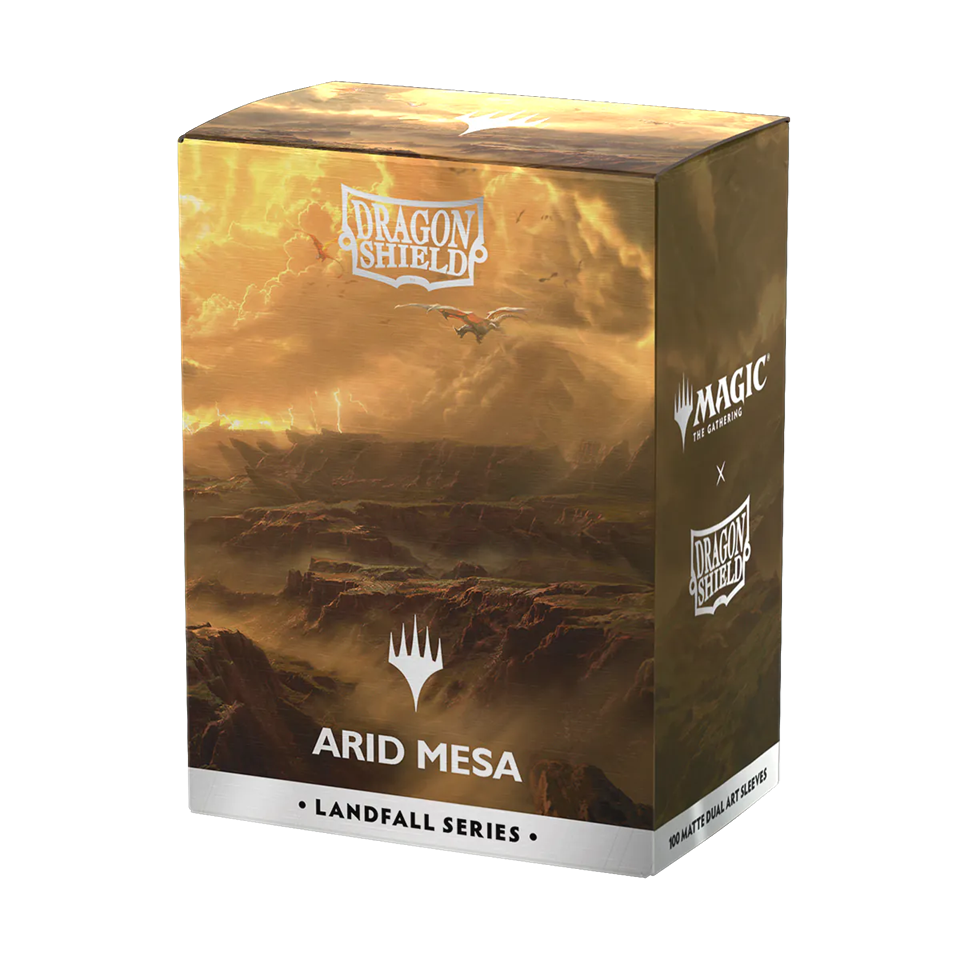 Sleeves: Dragon Shield Magic The Gathering Landfall Series - Arid Mesa