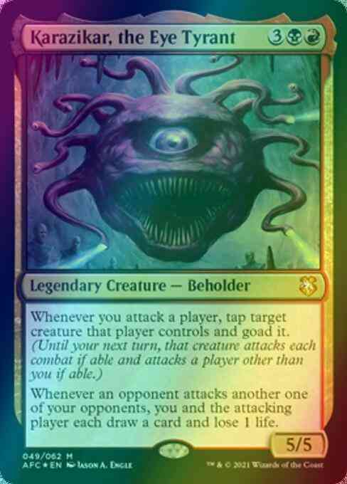 Karazikar, the Eye Tyrant (Foil)