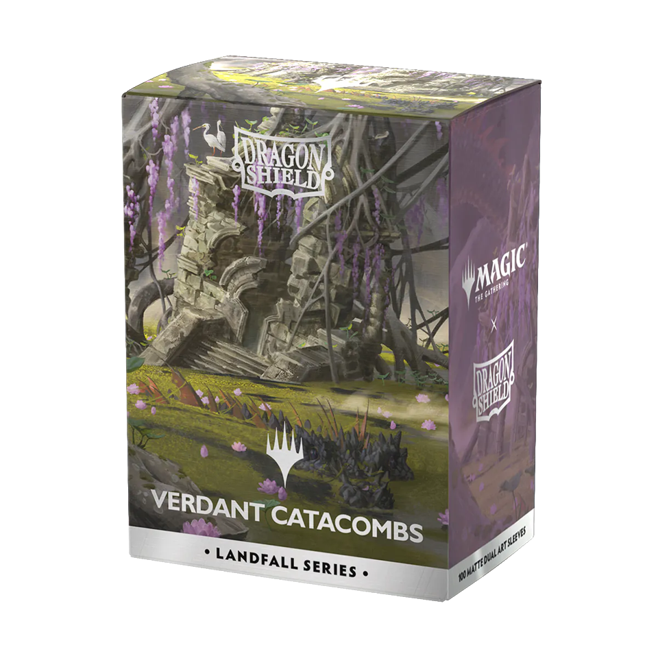 Sleeves: Dragon Shield Magic The Gathering Landfall Series - Verdant Catacombs