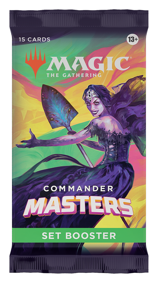 MTG- Commander Masters- Set Booster Pack