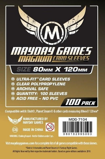 Mayday Magnum Dixit sleeves (80x120mm)