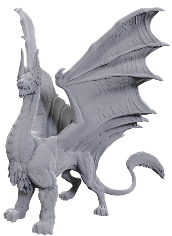 D&D Unpainted Miniatures WV25: Liondrake