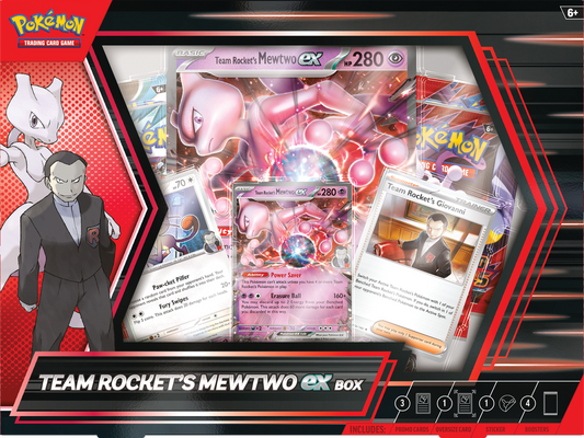 Team Rocket's Mewtwo EX Box