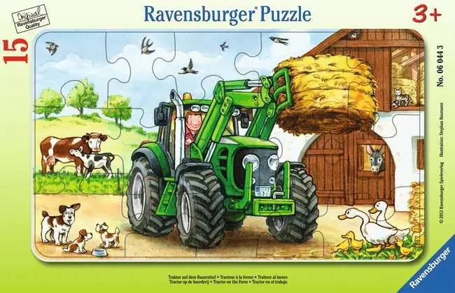 Tractor On The Farm- 15pc Kids Puzzle