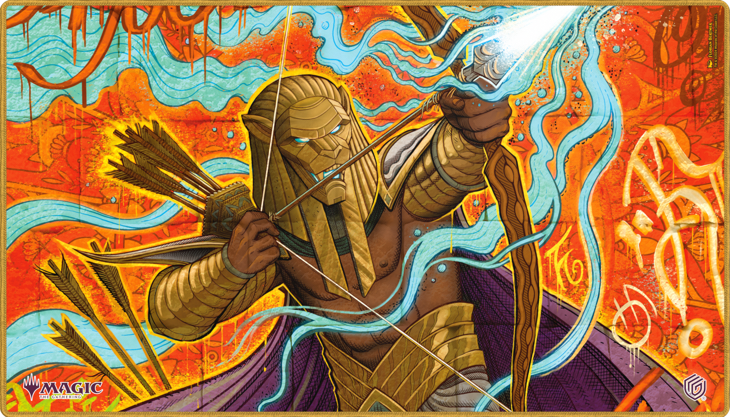 UG Playmat- MTG Aetherdrift V2 (Ketramose, the New Dawn)