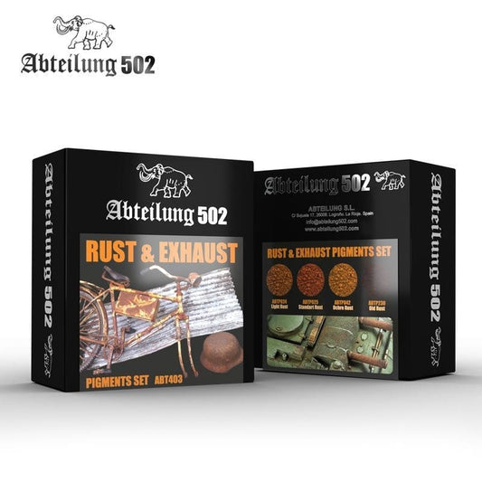 Abteilung502 Rust & Exhaust - Pigments Set