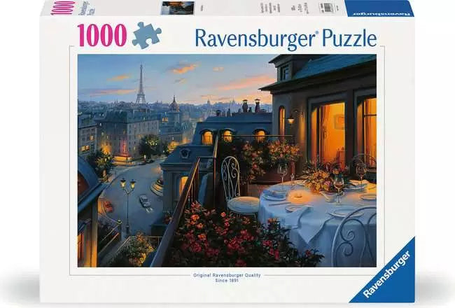 Paris Balcony- 1000pc Puzzle
