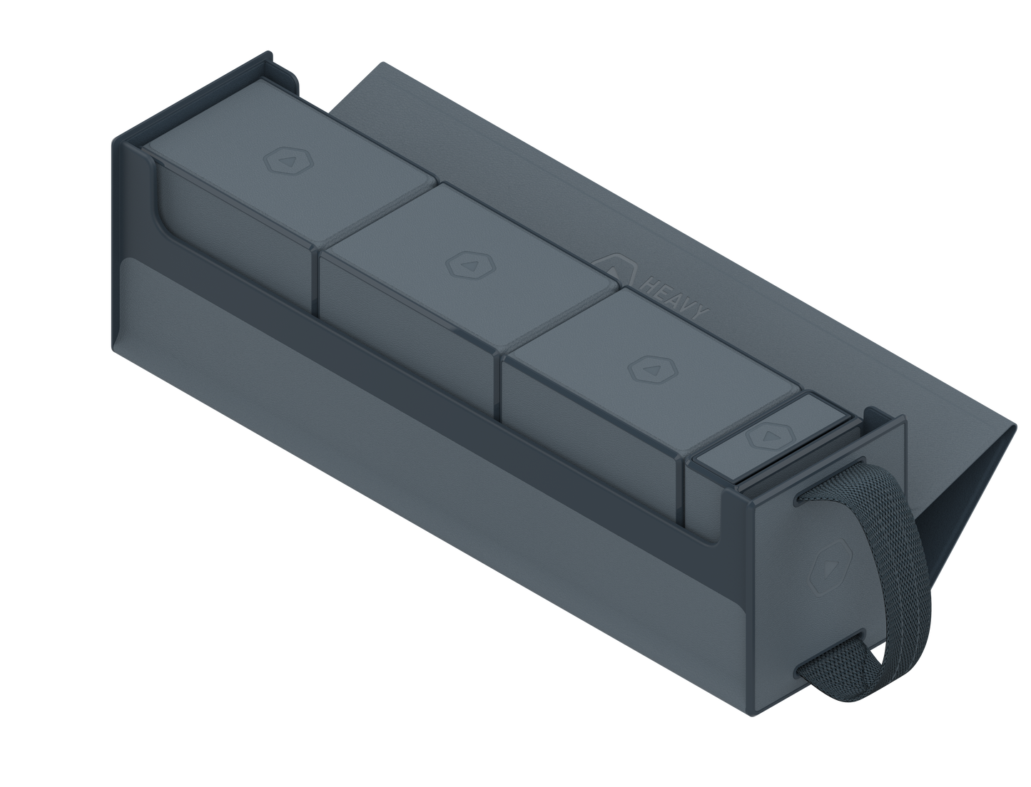 RFG Deckbox Carrier 500 DS: Artificer Grey