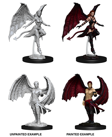 D&D Unpainted Minis: Wave 10: Succubus and Incubus