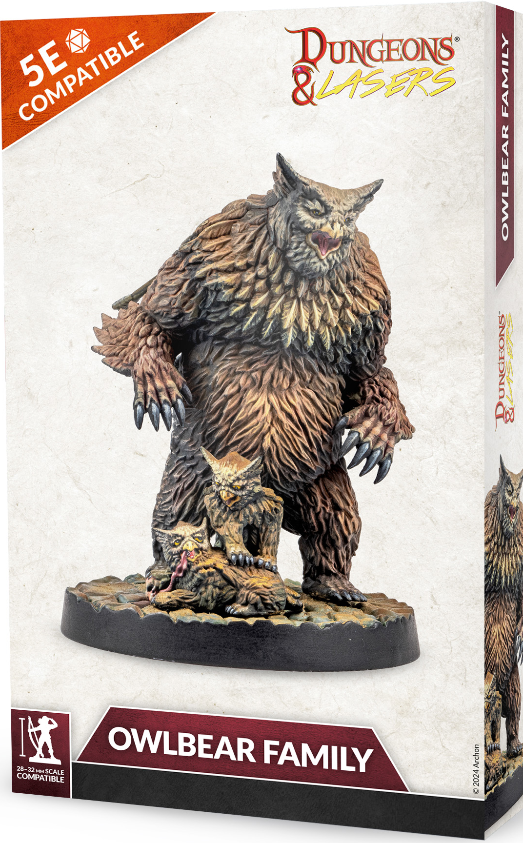 Dungeons and Lasers: Owlbear Family