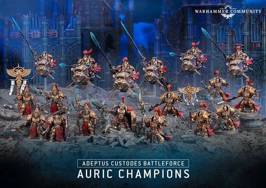 Adeptus Custodes Battleforce: Auric Champions