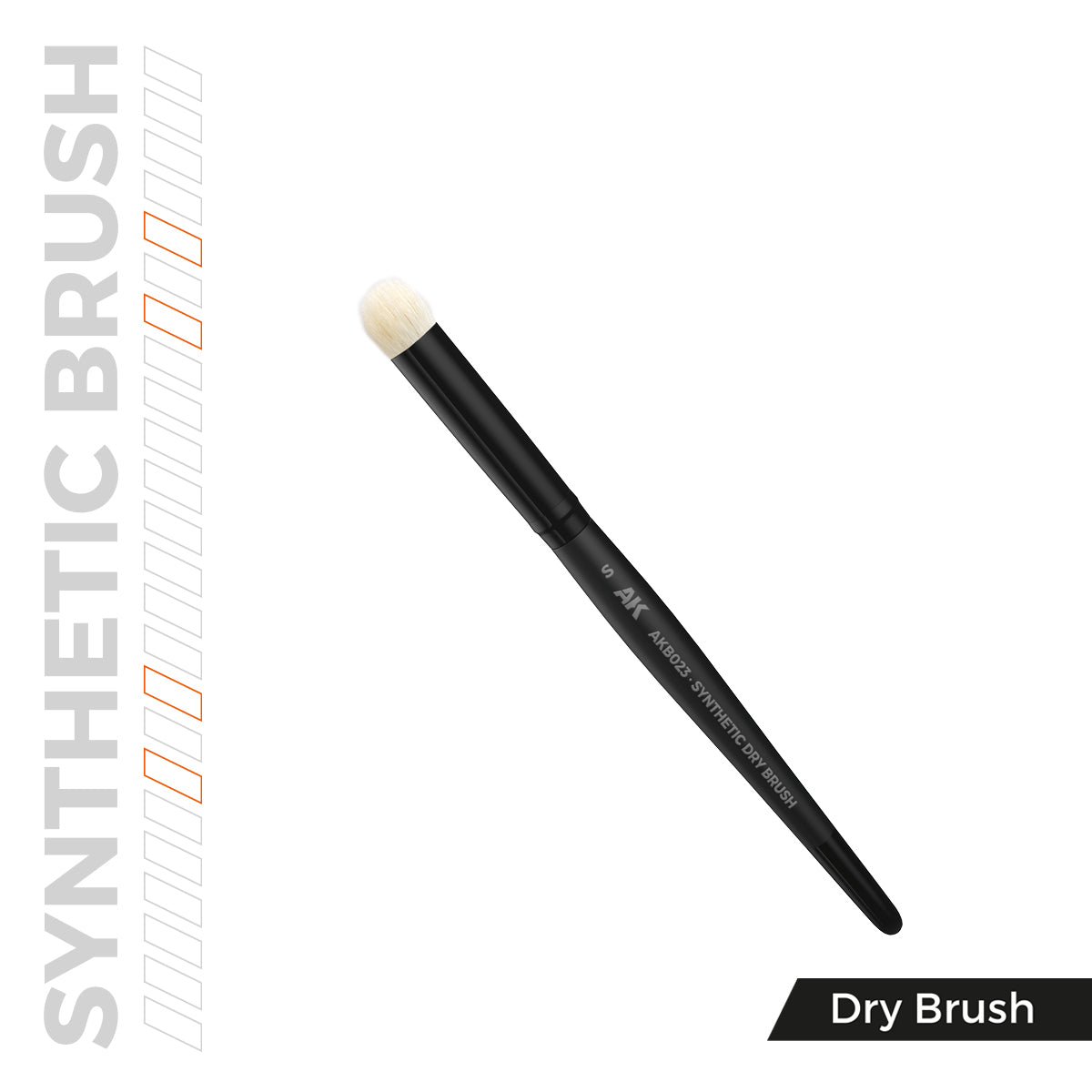 AK Interactive Synthetic Dry Brush - S