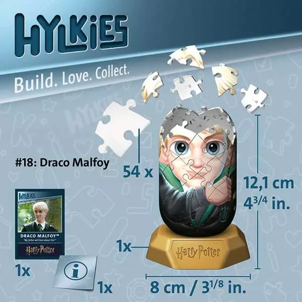 Hylkies- Draco Malfoy 3D Puzzle