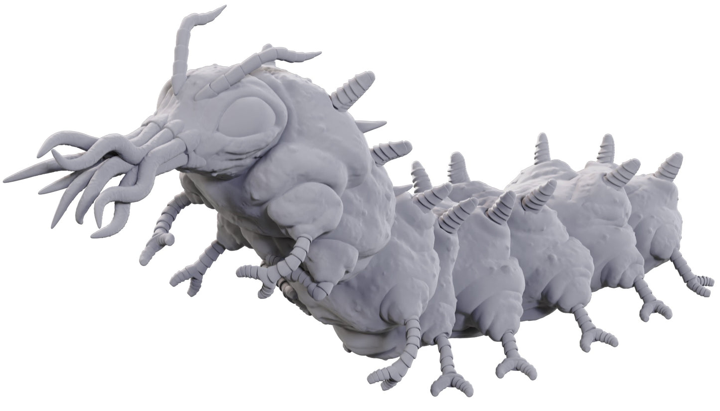 DND Unpainted Minis WV24 Classic Carrion Crawler