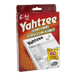 Yahtzee Score Cards